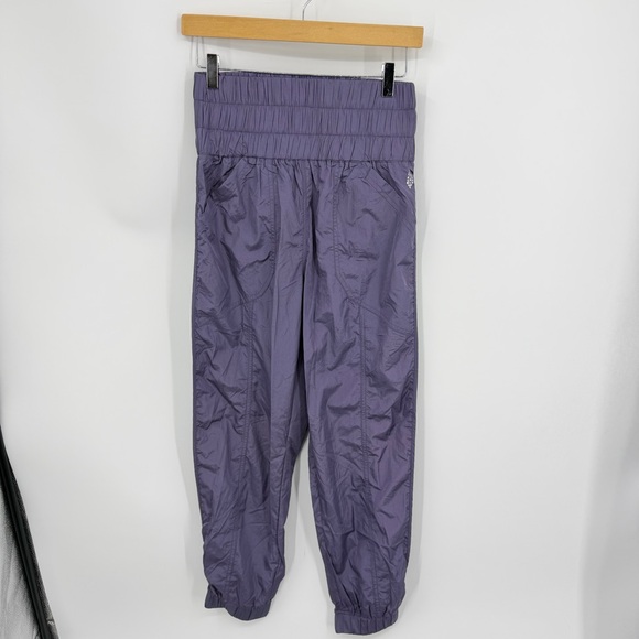 free people movement Pants - FP Movement by Free People Lavender Purple Track Joggers